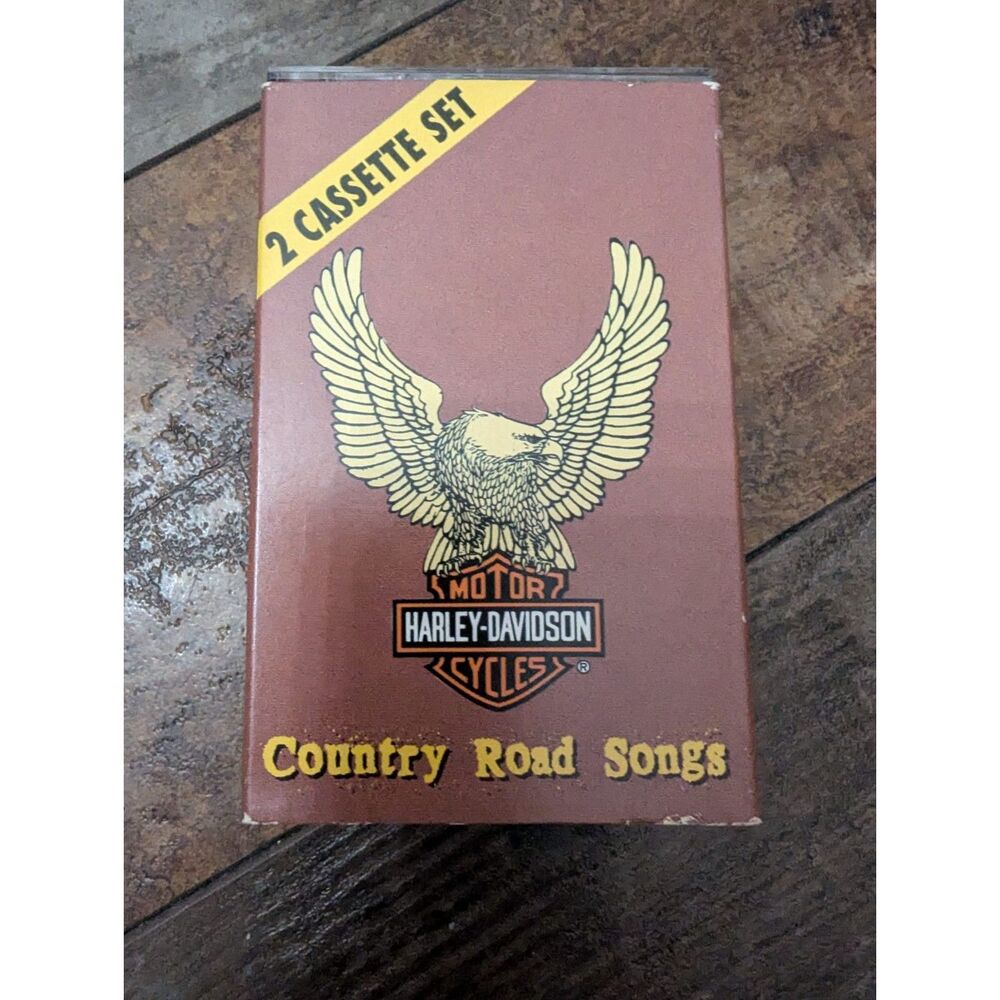 Harley-Davidson Country Road Songs 2-Cassette Set - Vintage Country Music